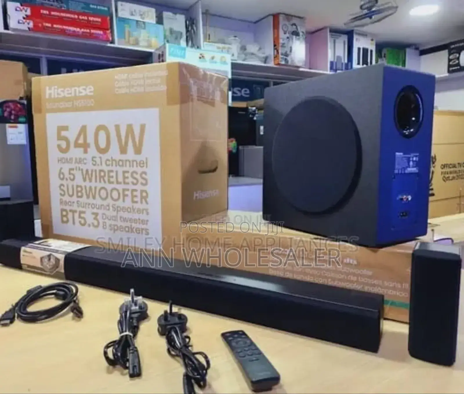Hisense Sound Bar 540watts