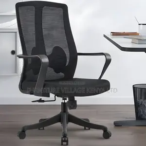 Ergonomic Mesh Mid-Back Task Chair With Lumbar Support