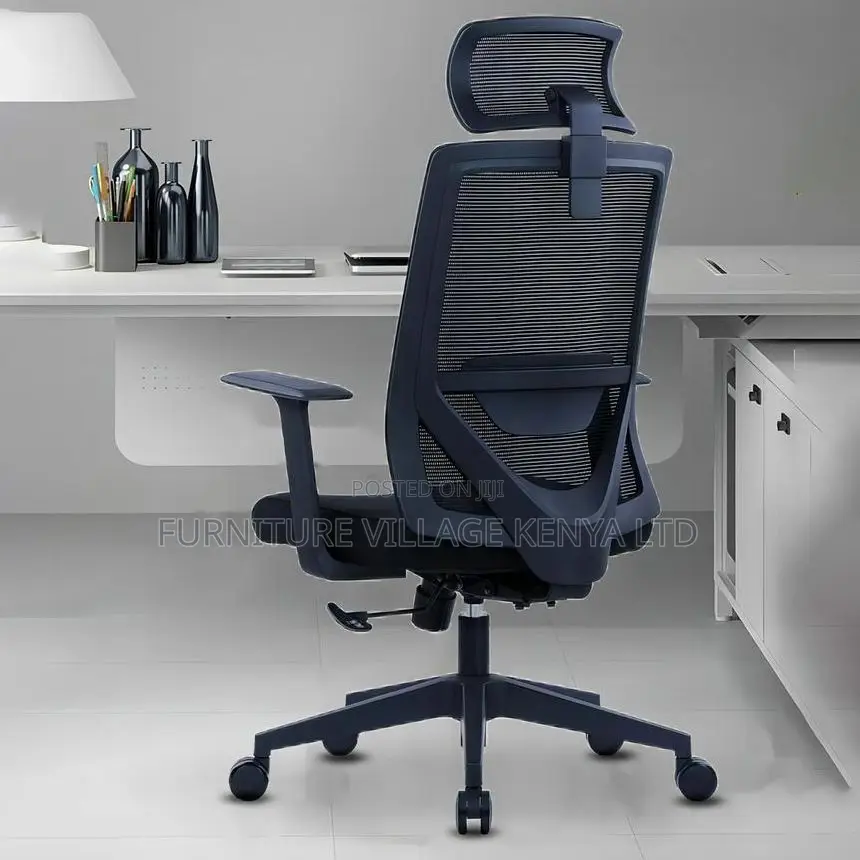 Mesh Office Chair With Adjustable Height Lumbar Support