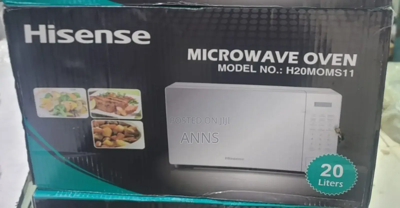 Hisense Silver 20LITRES DIGITAL Microwave