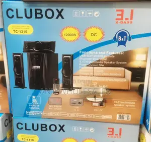 3.1ch Clubox 12000W Home Theater Woofer System C