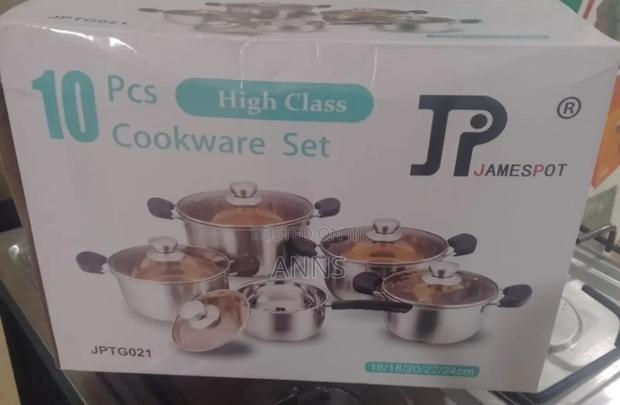 Jp 10pc Staineless Cookware