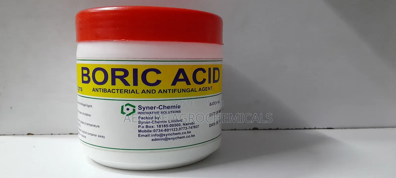 Boric ACID 100g, 500g, 1kg