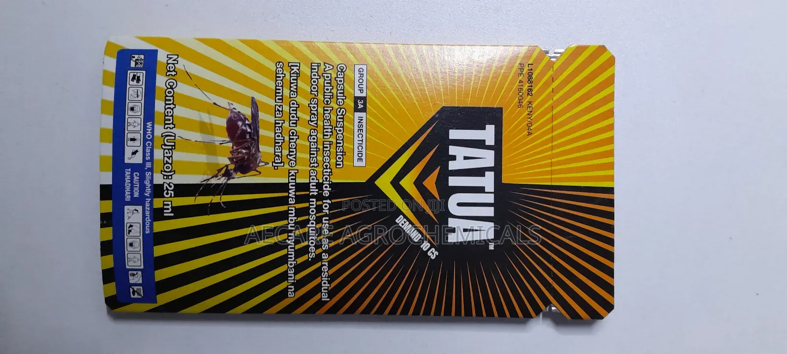 Tatua Demand 25 and 62.5 ML Mosquitoe Insecticide