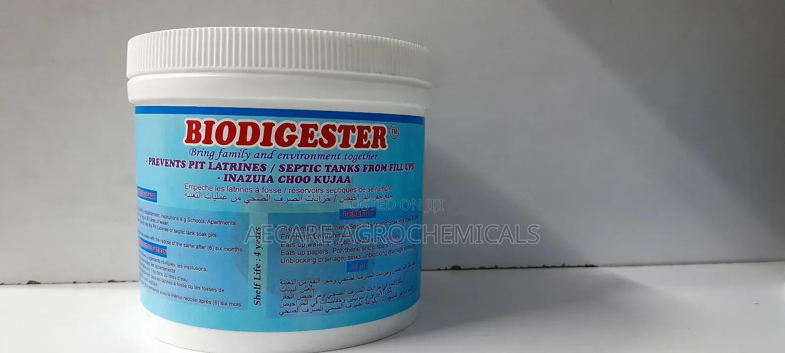 Septic Bio-Digester ( Biodigester ) 500g and 1kg
