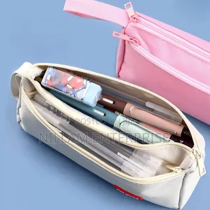 Large Capacity Pencil Case With Pen Holder