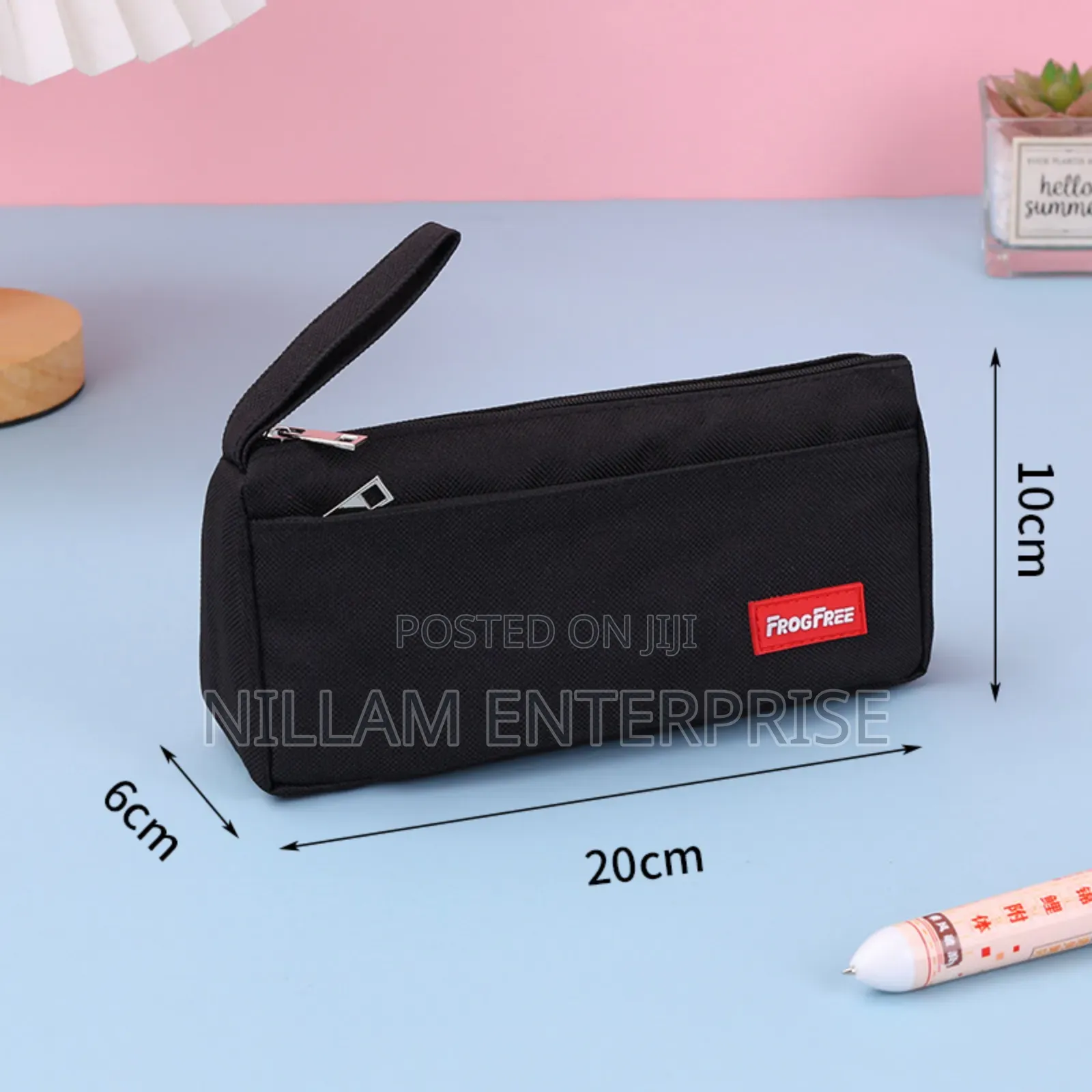 Large Capacity Pencil Case With Pen Holder