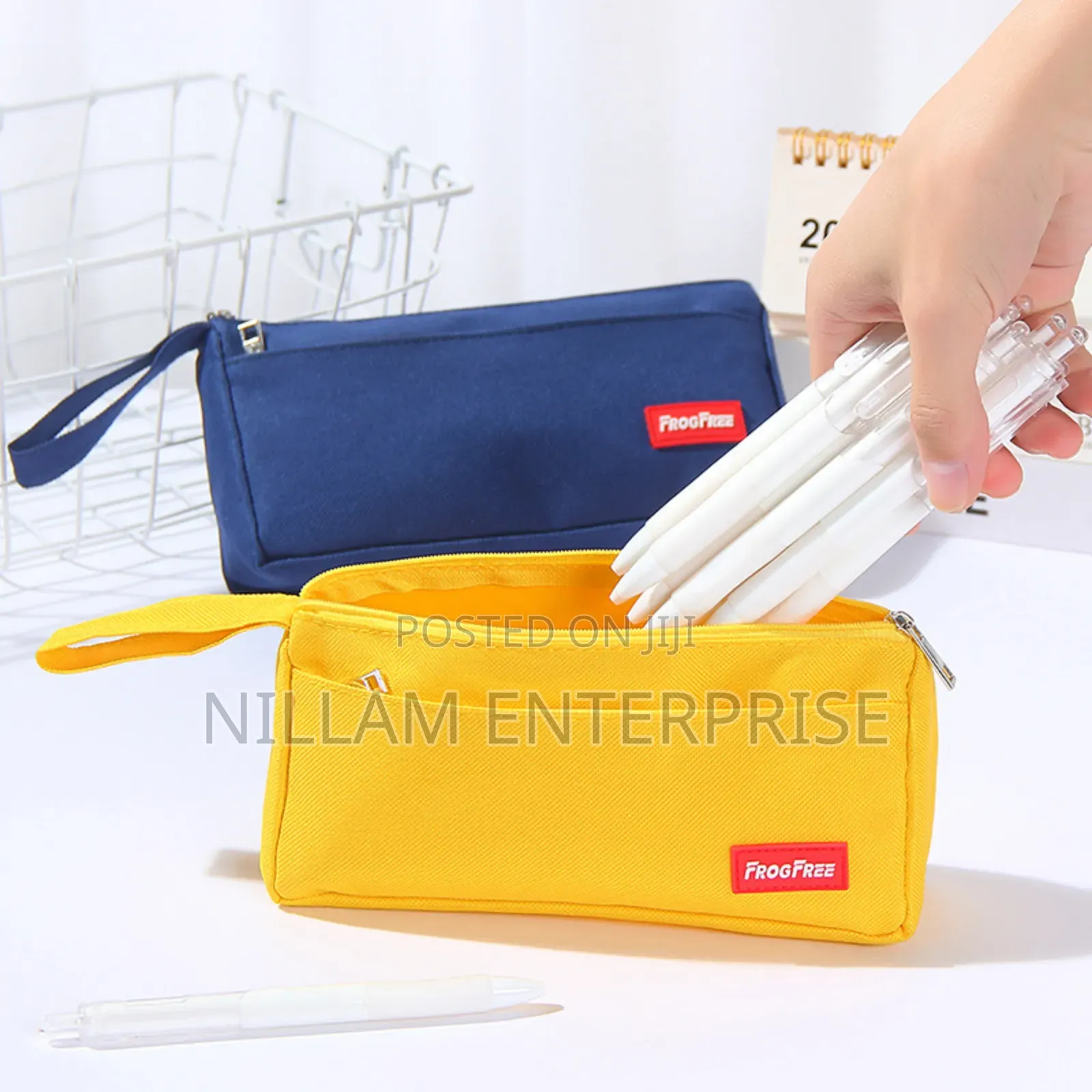 Large Capacity Pencil Case With Pen Holder