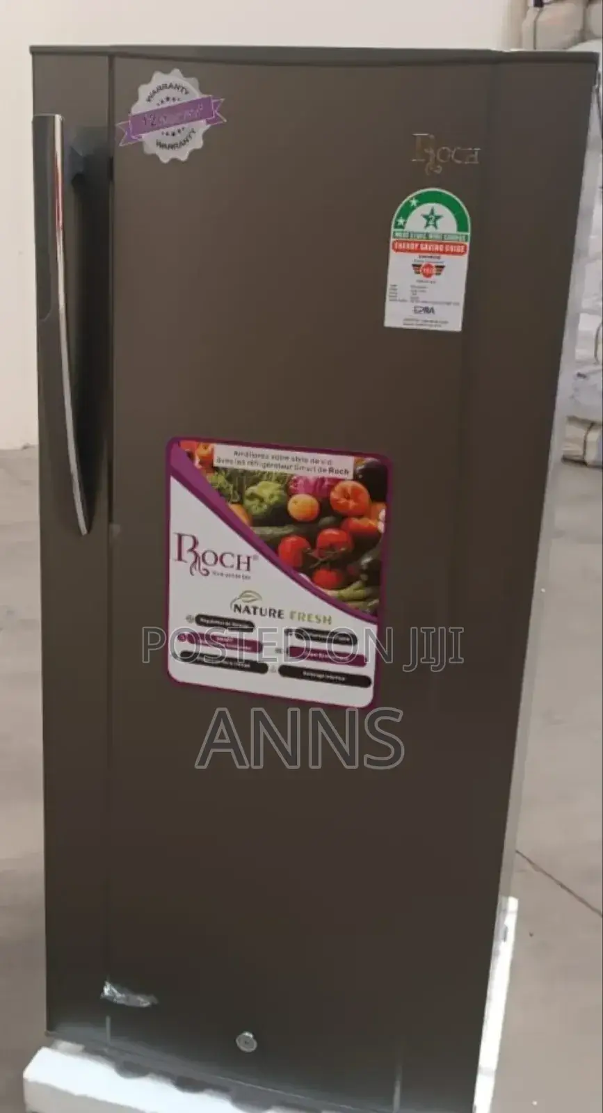 Roch Single Door 150litres Refrigerator