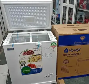 Nunix White 150litres Chest Freezer