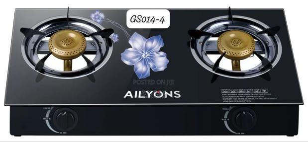 Ailyons Table Top Glass 2 Burner