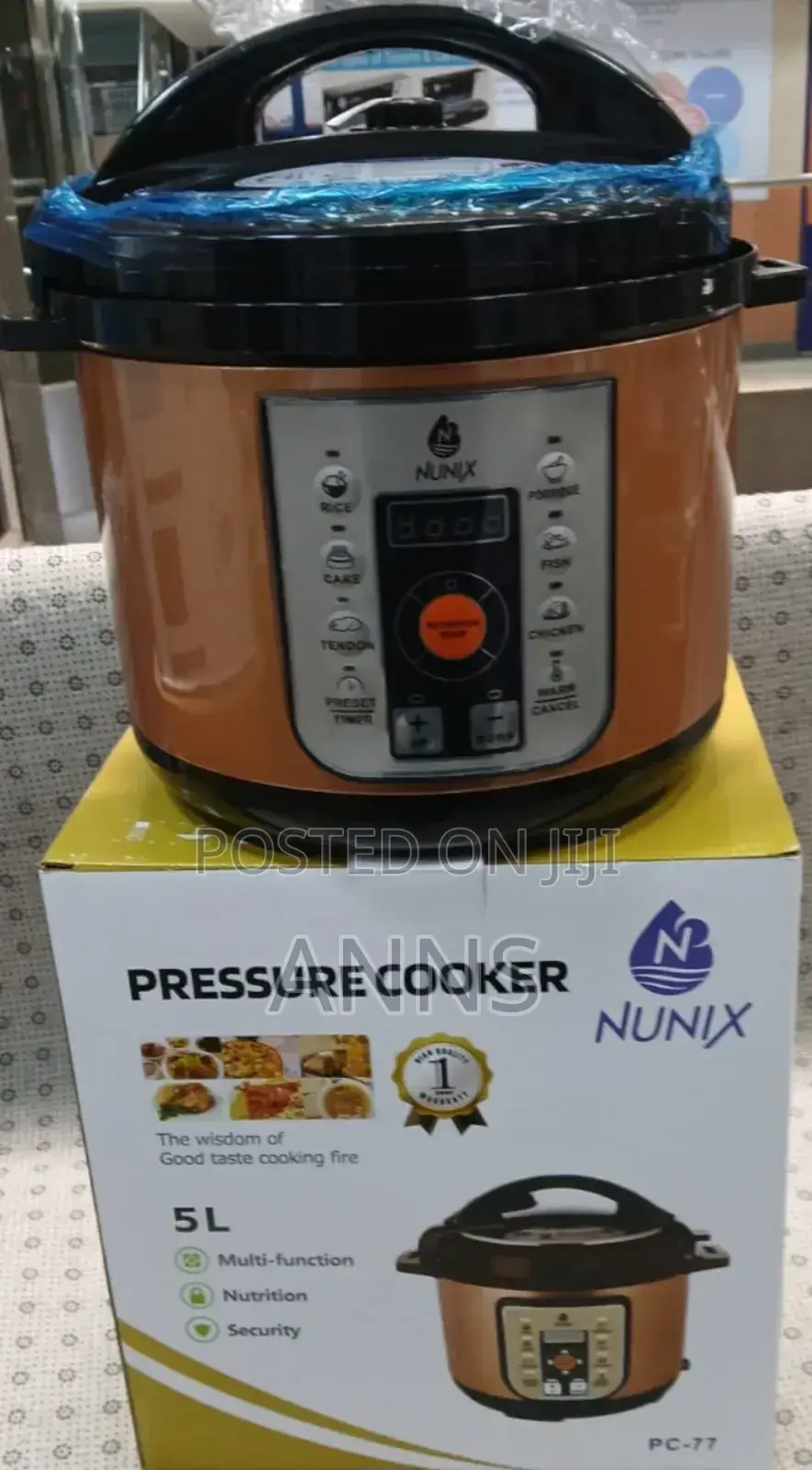 Nunix P-77 Electric Pressure Cooker