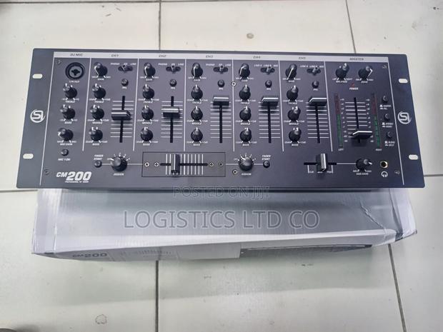 Numark Dj Mixer Cm200 Audio Mixer Sound Professional Mixing