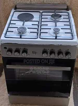 BJS Silver 3+1 Standing 60×60 Cooker