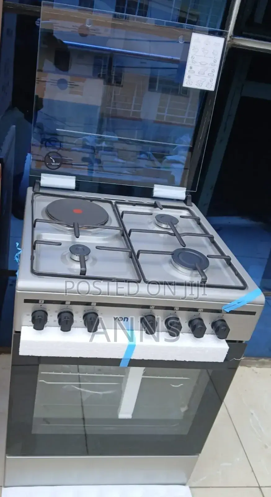 Von 3gas+1electric Plate Standing 60×60 Cooker