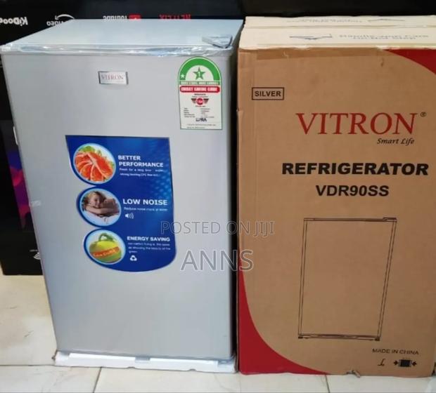 Vitron 90litres Light Grey Single Door Refrigerator