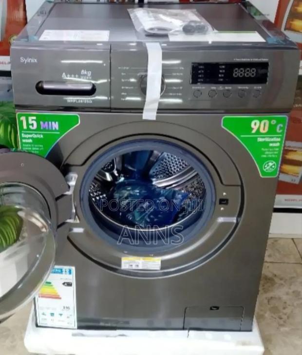 Syinix 8kgs Front Load Wash and Spin Laundry/Washing Machine