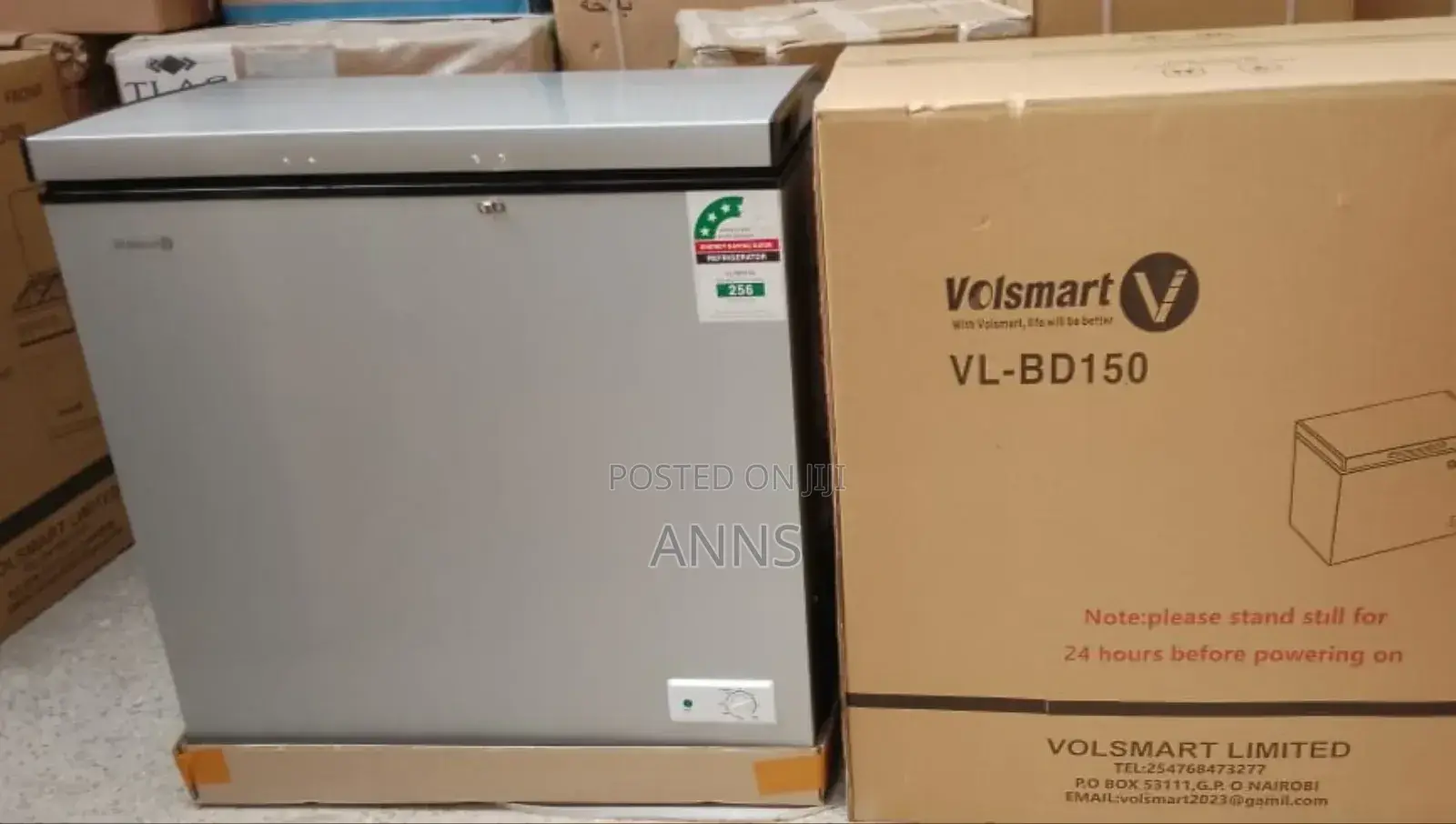Volsmart VL-BCD 150litres Energy Saving Chest Freezer