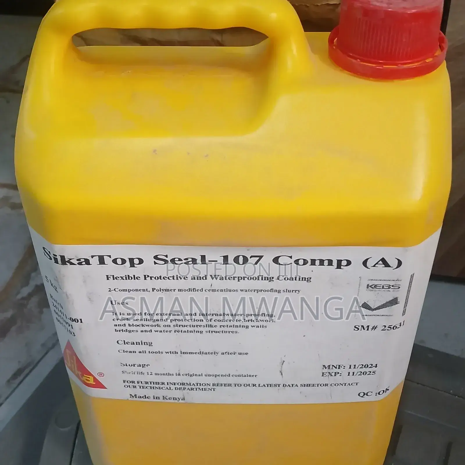 Sika Topseal 107 Waterproofing