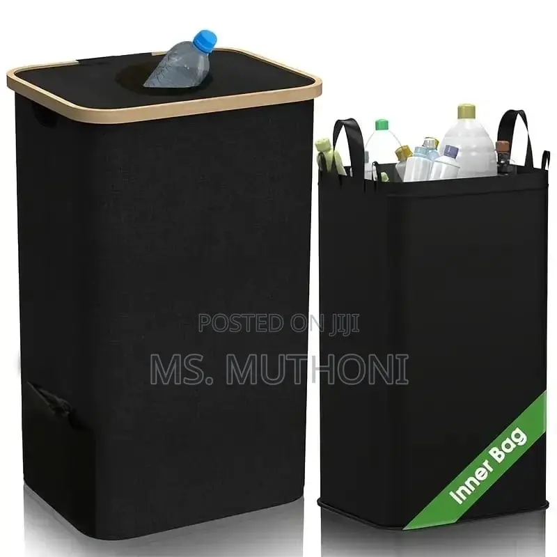 *Foldable Laundry Basket With Lid*