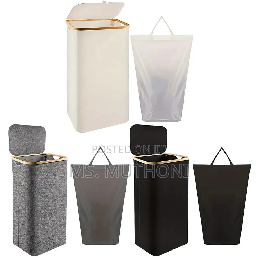 *Foldable Laundry Basket With Lid*