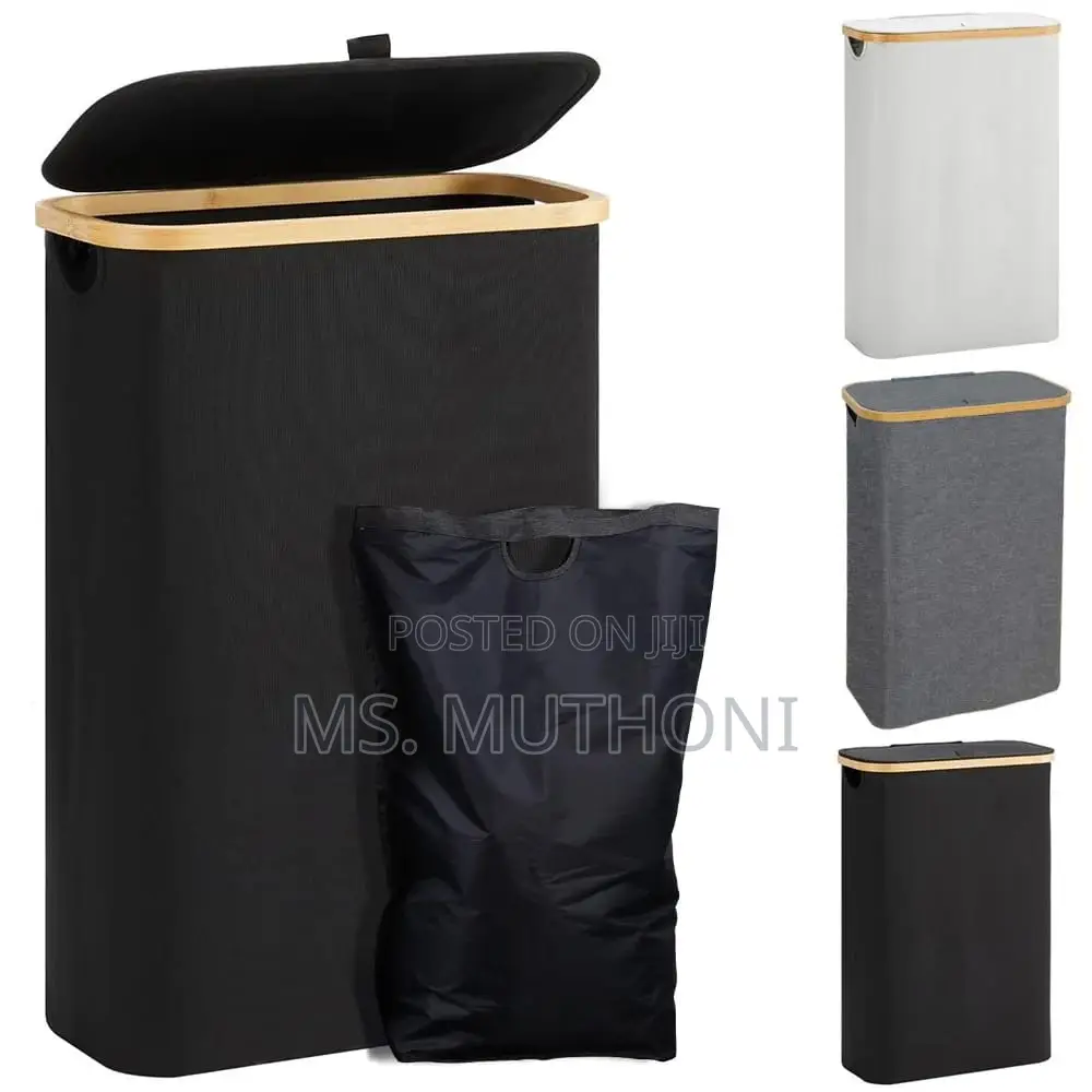 *Foldable Laundry Basket With Lid*