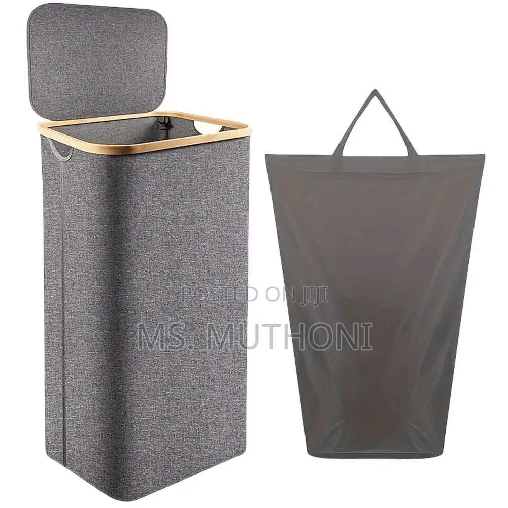 *Foldable Laundry Basket With Lid*