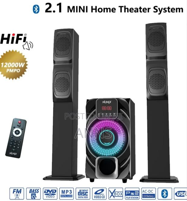 Nunix M11 12000watts 2.1 Home System