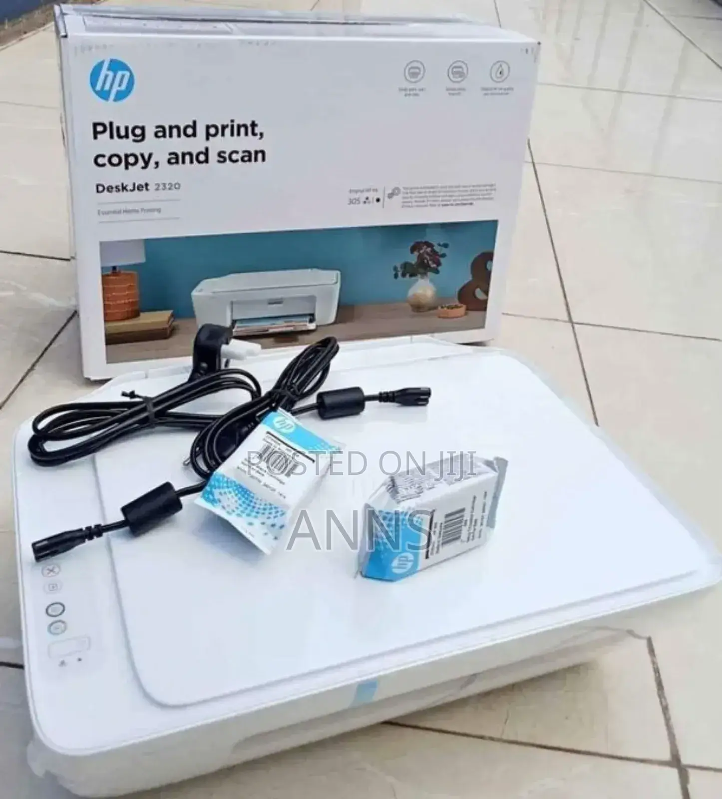 Hp Deskjet 2320 Plug and Print, Copy and Scan Printer