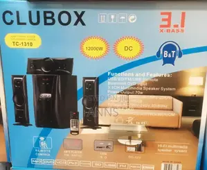 Clubox 3.1 12000 Watts Best Woofer