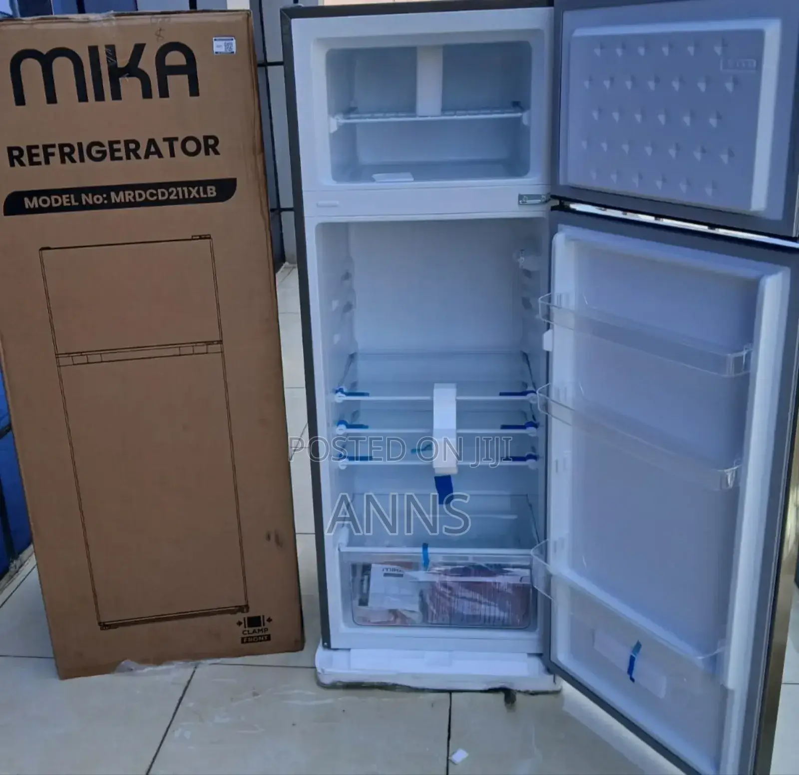 Mika 211 MRCD 211 XLB Double Door Fridge