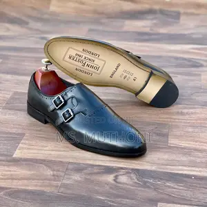 New John Foster Leather Double Monk 40-46