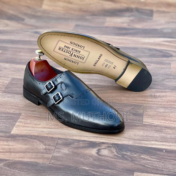 New John Foster Leather Double Monk 40-46 - thumbnail 3