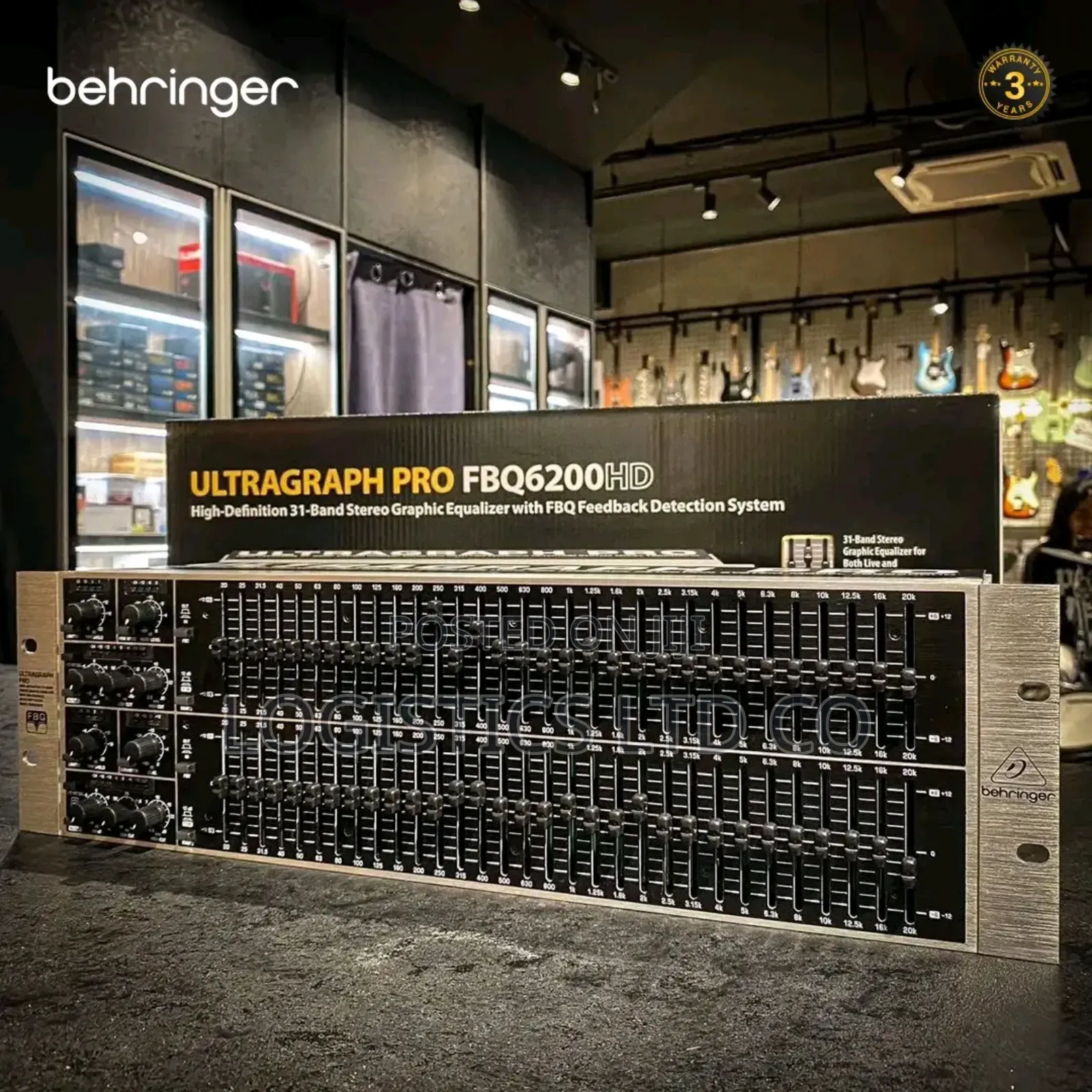 Behringer FBQ6200HD 31-Band Stereo Graphic Equalizer