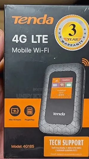 Tenda 4G185 4G Lte-Advanced Pocket Mobile Wi-Fi Router