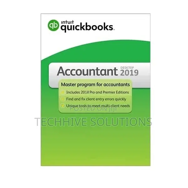 Quickbooks Premier Accountant Desktop 2019 500 User License