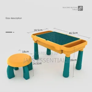 Childrens Blocks Table
