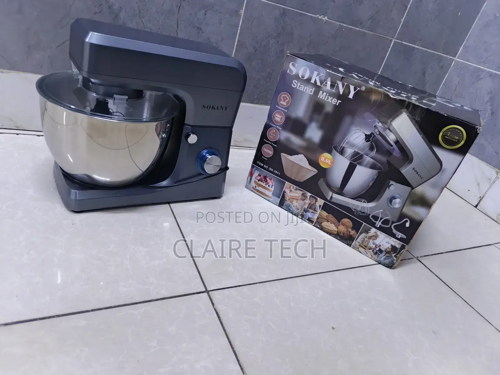 Electric Standing Mixer 8 Litres
