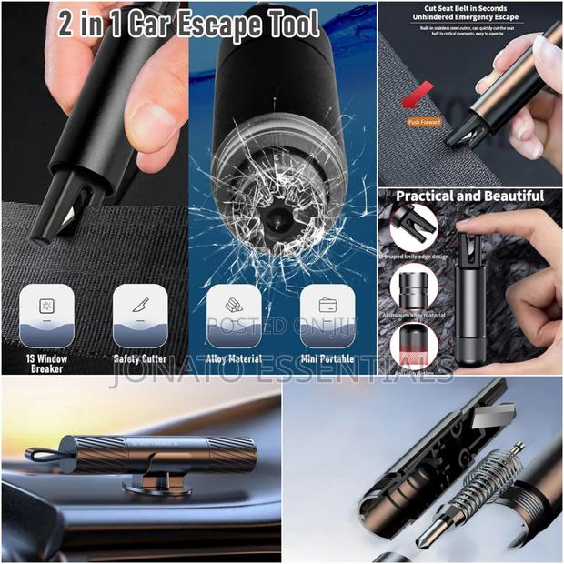 Car Emergency Window Glass Breaker and Safety Belt Cutter