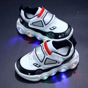 Kid's Led Shoes Size 26,27White - thumbnail 2