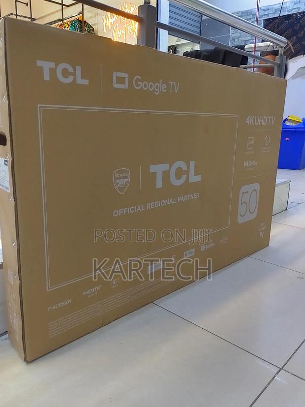 TCL 50 Inches Uhd Led 50p635 Smart Android Google Tv