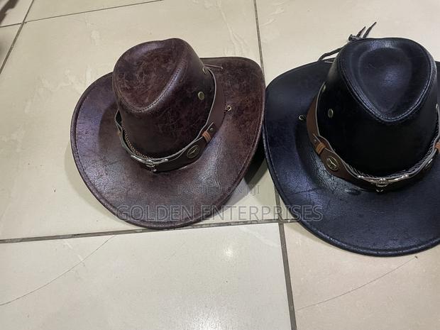 Quality Leather Cowboy Hats - main view
