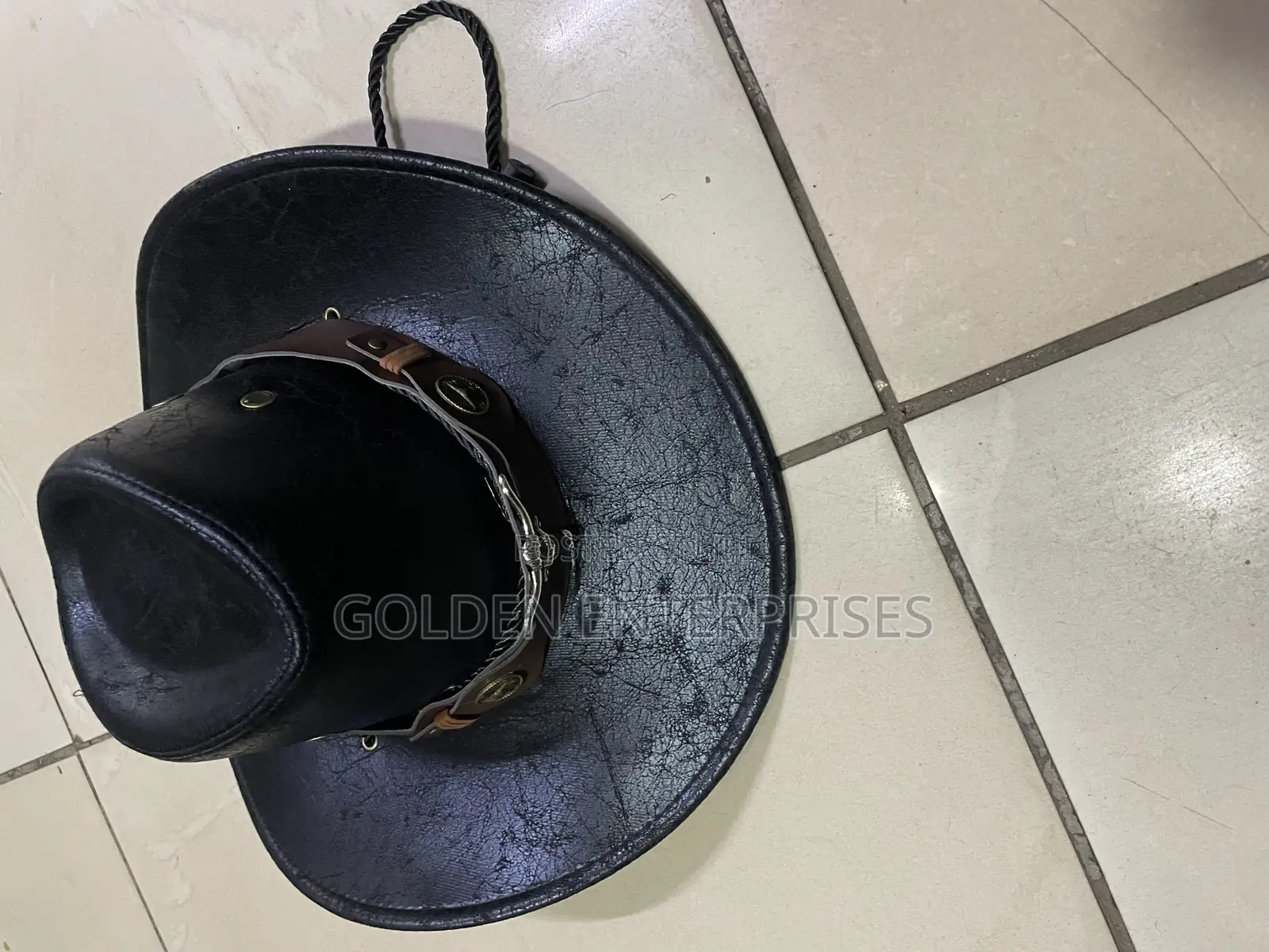 Black Quality Vintage Cowboy Hat