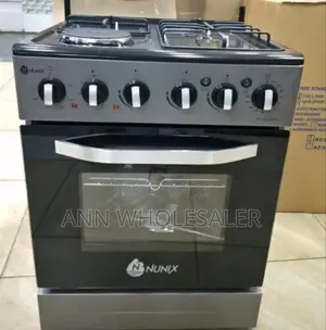 Nunix 3+1 60 by 60 Standing Cooker
