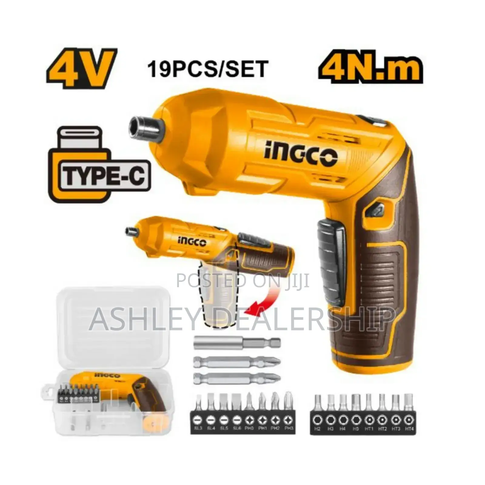 Cordless Screwdriver 4v