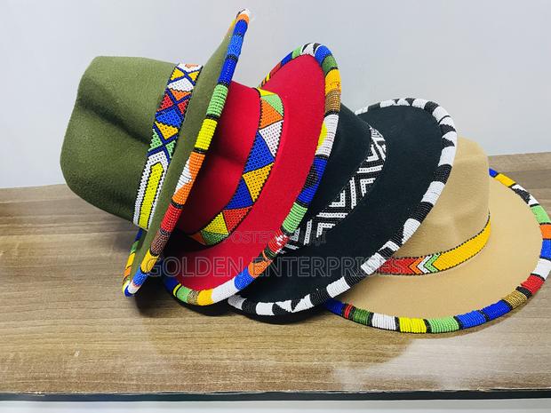 Event Beaded Fedora Hat - main view