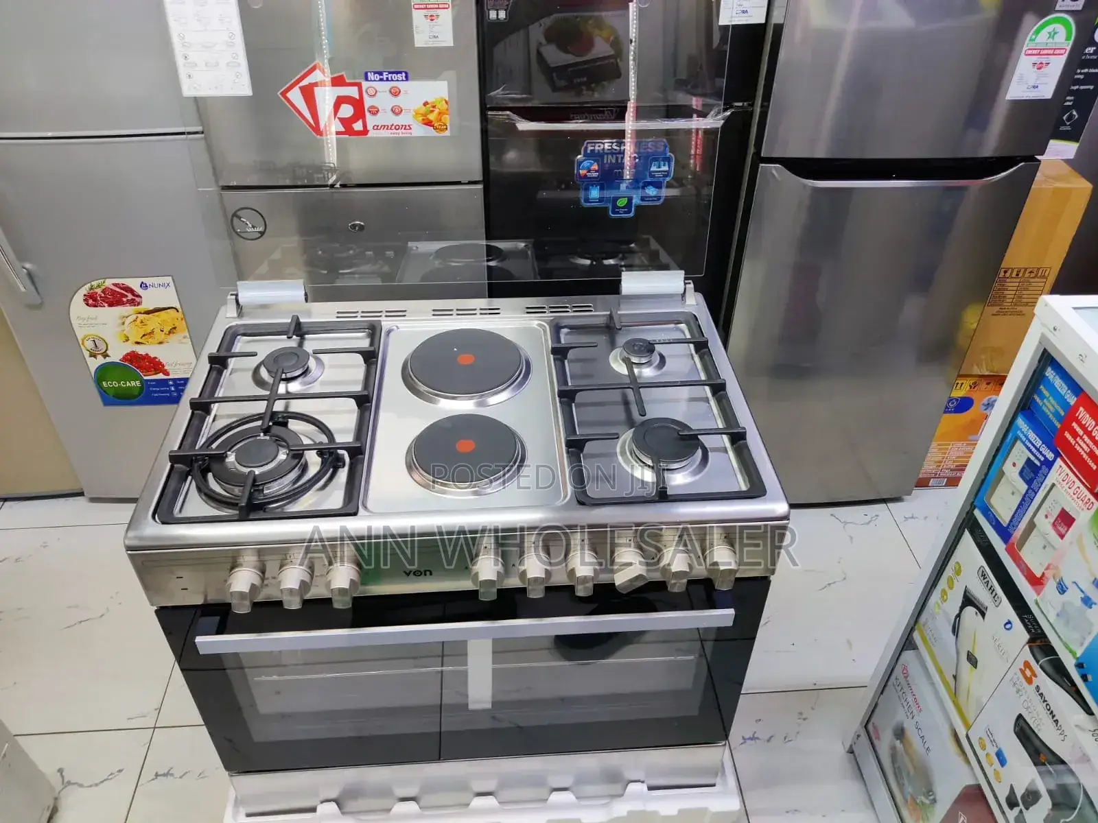 Ramton 60 By90 Standing Cooker 4+2