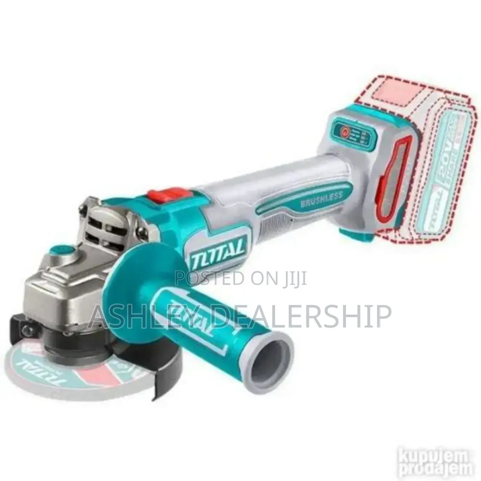 20v Cordless Angle Grinder