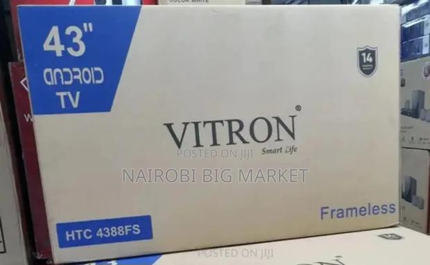 Vitron 43 Inches Android Tv Frameless - thumbnail 3