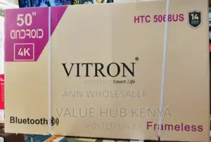 Vitron 50 Inches Frameless Tv Android